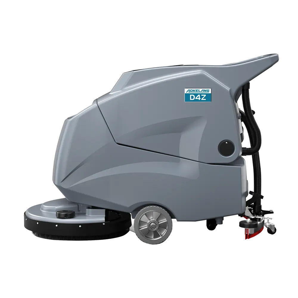 battery operated walk behind scrubber