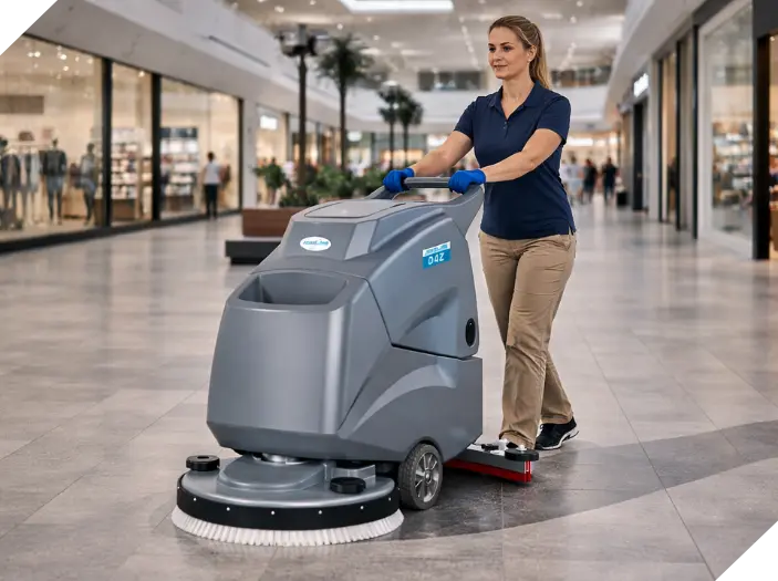 floor scrubber for Shopping Mall