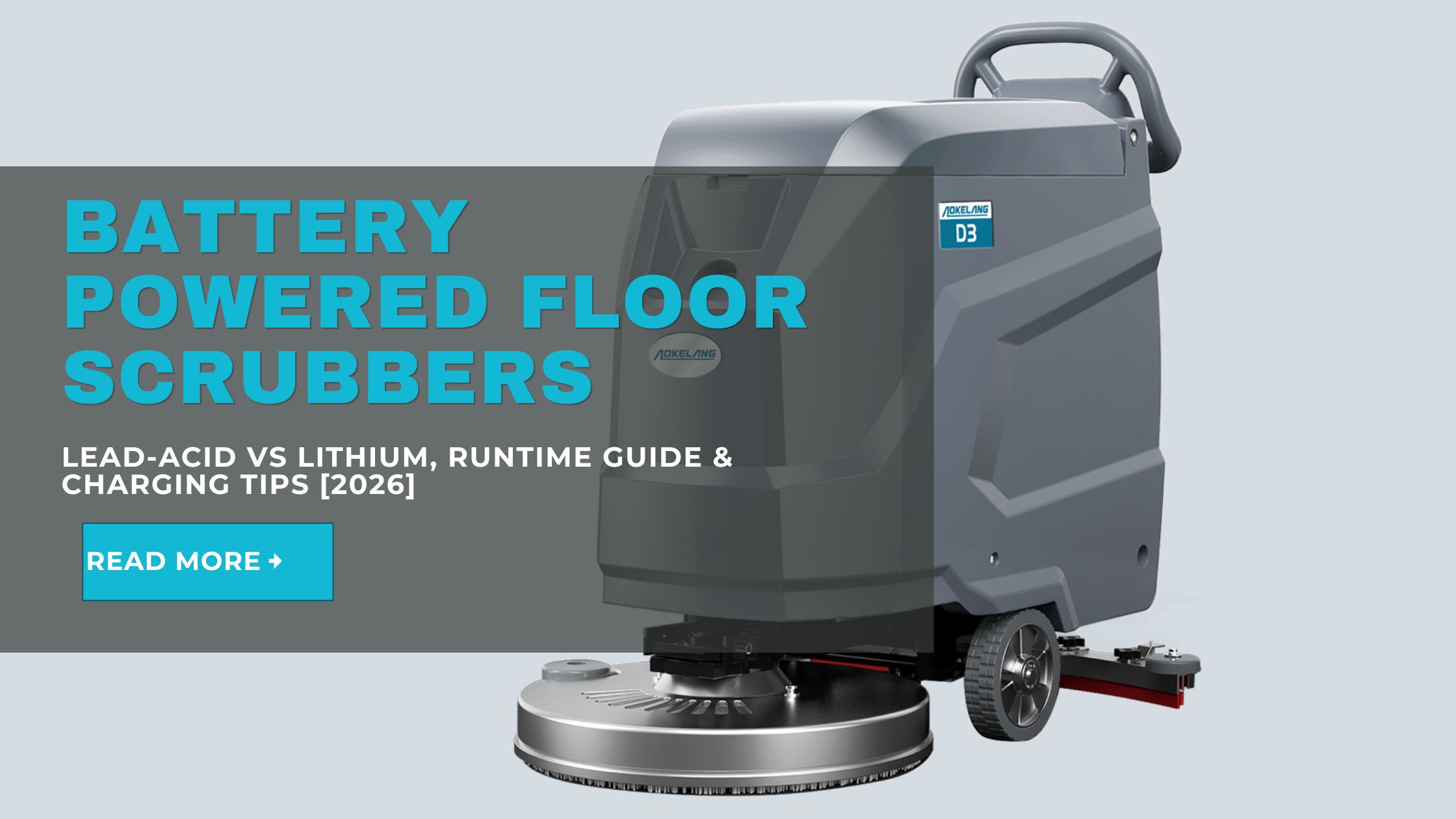 Battery Powered Floor Scrubbers