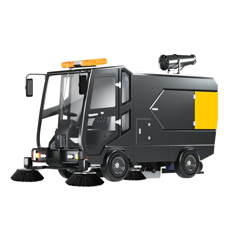 industrial floor scrubber machine