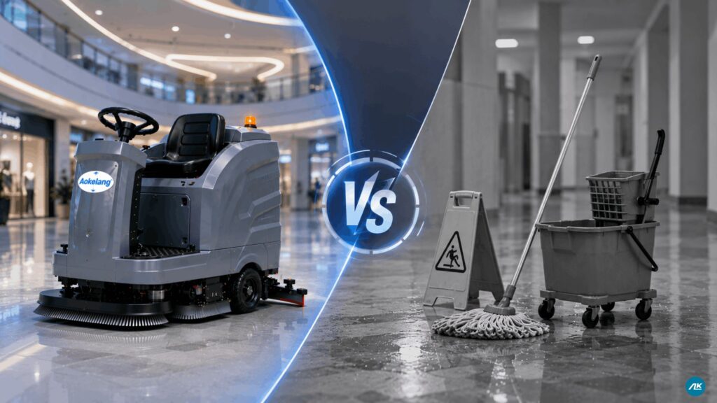Is Scrubbing the Floor Better Than Mopping?