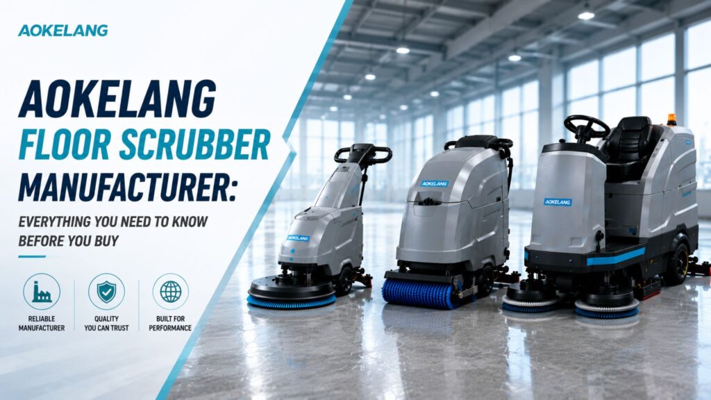 Aokelang Floor Scrubber Manufacturer