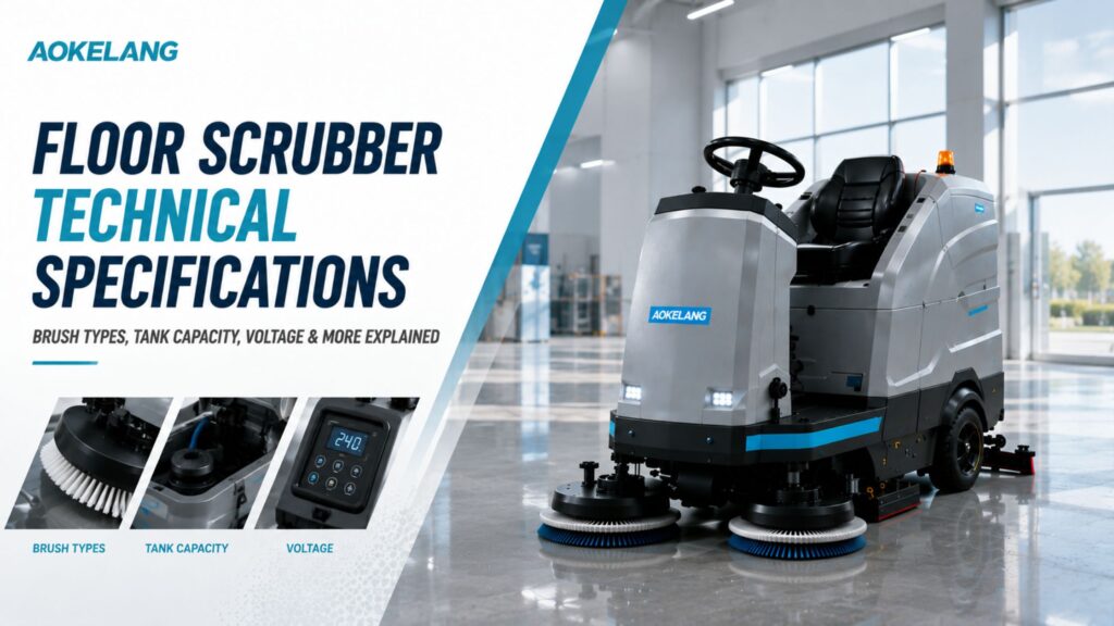 Floor Scrubber Technical Specifications