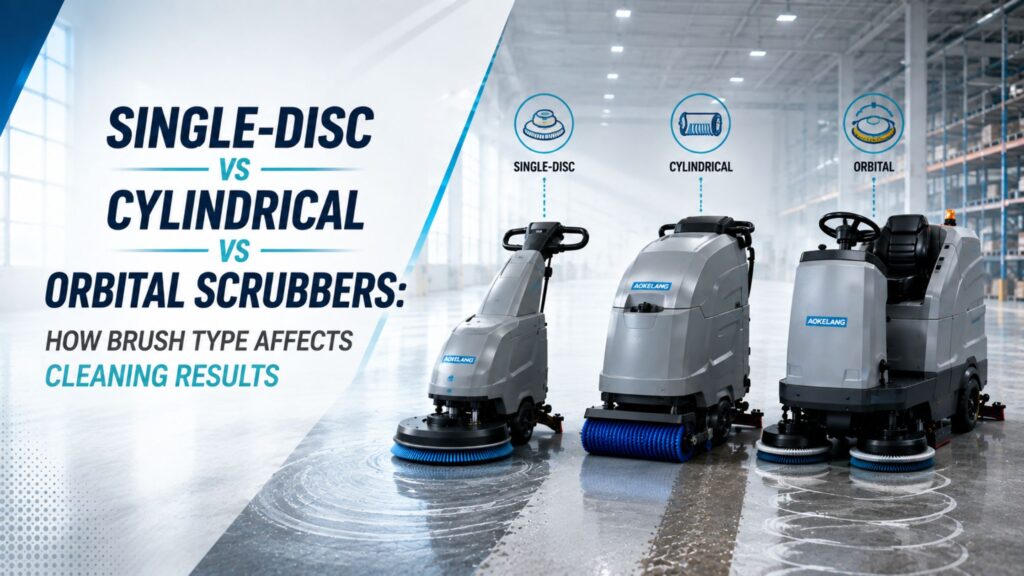 Single-Disc vs Cylindrical vs Orbital Scrubbers