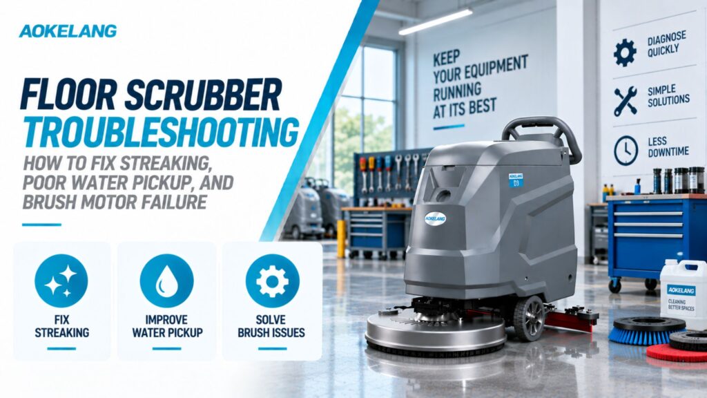 Floor Scrubber Troubleshooting