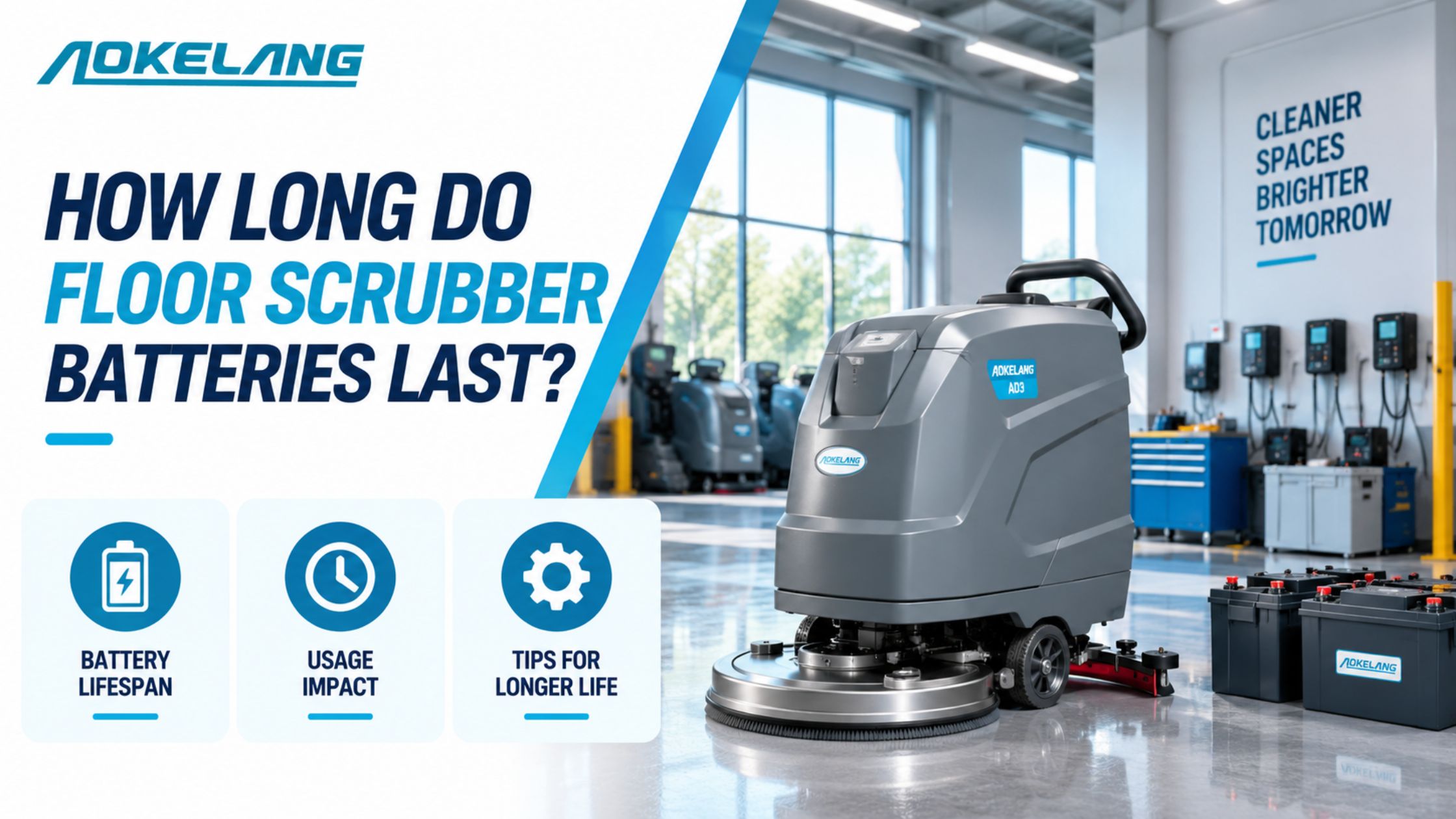 How Long Do Floor Scrubber Batteries Last