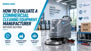 How to Evaluate a Commercial Cleaning Equipment Manufacturer Before Buying