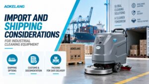 Import and Shipping Considerations for Industrial Cleaning Equipment