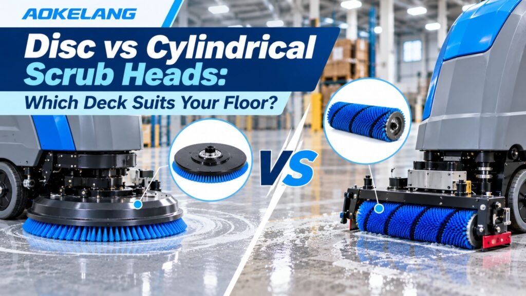Disc vs Cylindrical Scrub Heads: Which Deck Suits Your Floor?