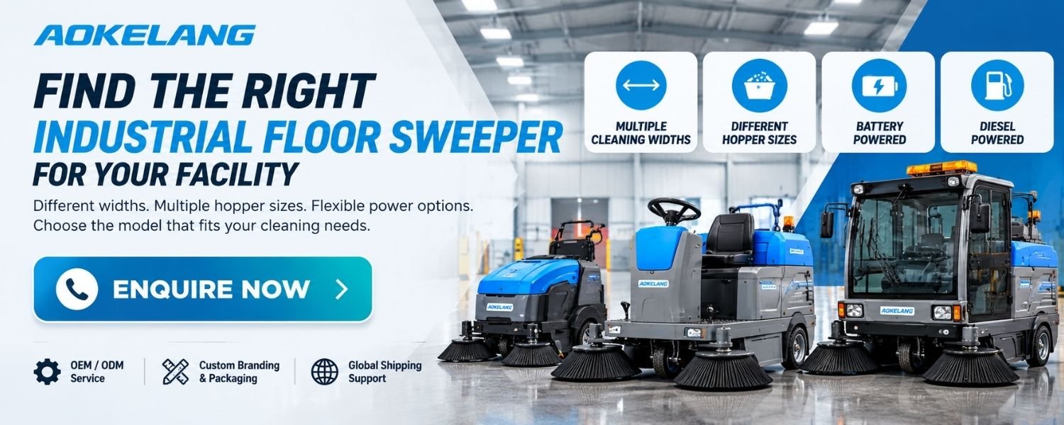 Order right floor scrubber